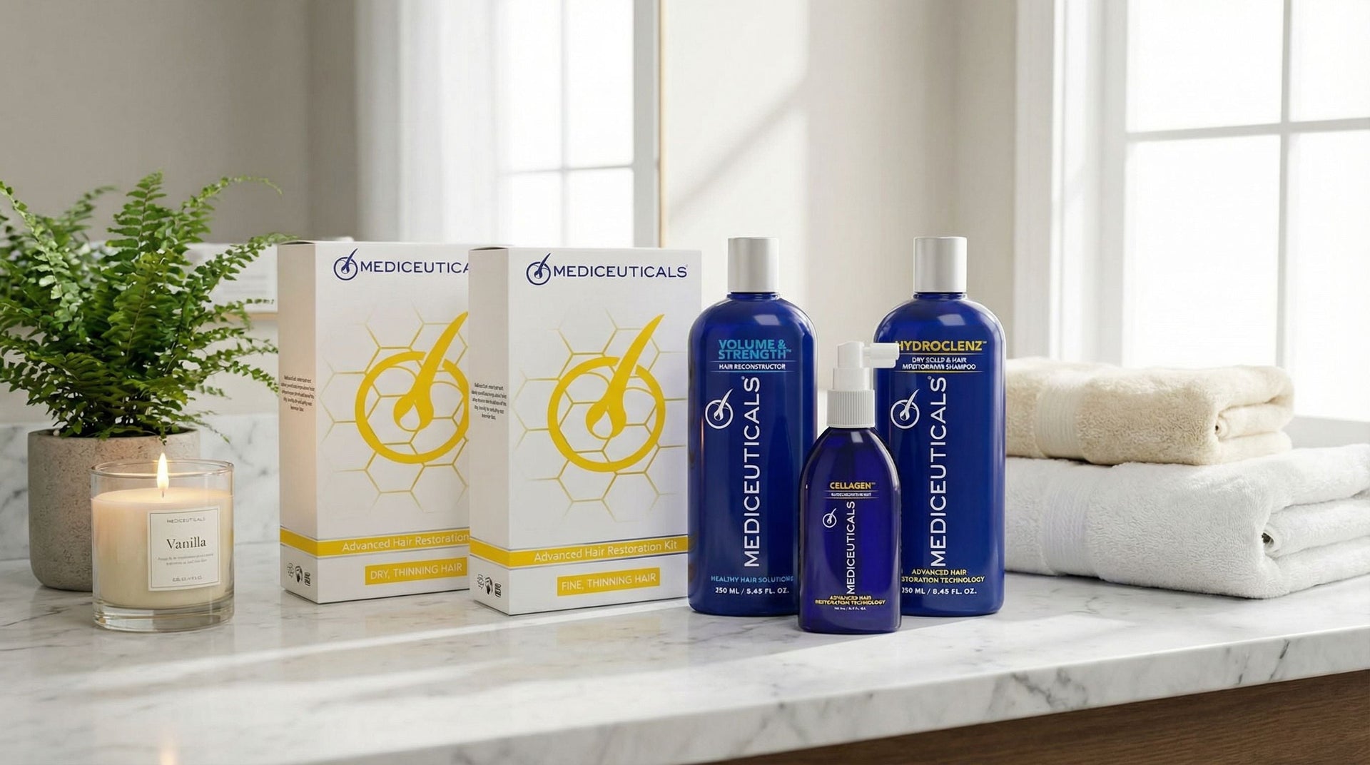 Mediceuticals Hair Loss Solutions for Fuller, Thicker Hair
